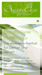 Mobile Screenshot of beauty-oase-winterthur.ch